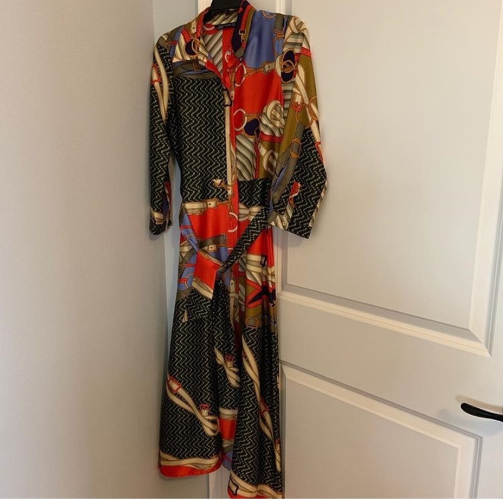 Zara Dress. Worn once. Beautiful dress!